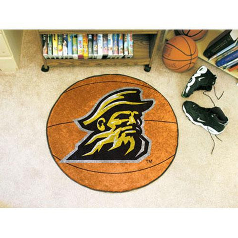 Appalachian State Mountaineers NCAA Basketball Round Floor Mat (29)