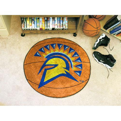 San Jose State Spartans NCAA Basketball Round Floor Mat (29)