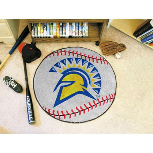 San Jose State Spartans NCAA Baseball Round Floor Mat (29)