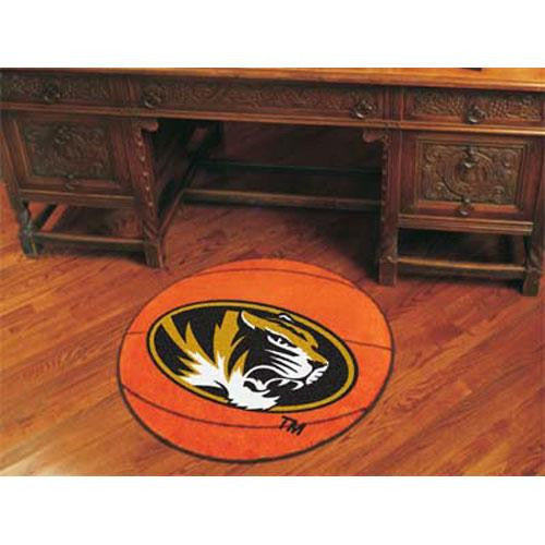 Missouri Tigers NCAA Basketball Round Floor Mat (29)