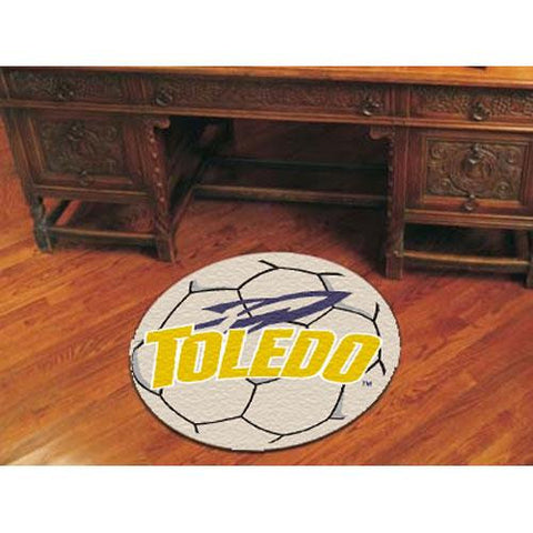 Toledo Rockets NCAA Soccer Ball Round Floor Mat (29)