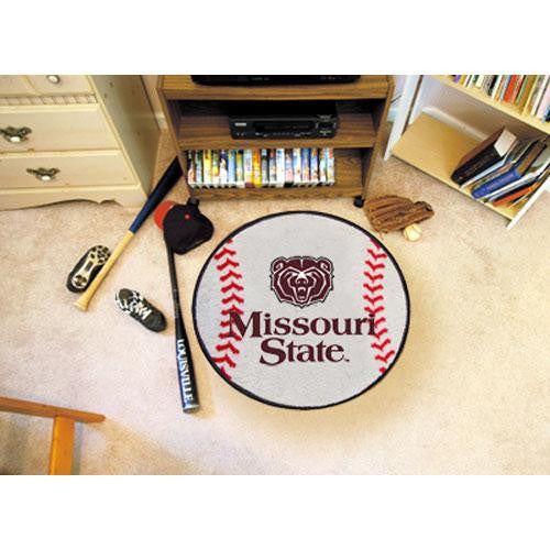 Missouri State Grizzlies NCAA Baseball Round Floor Mat (29)