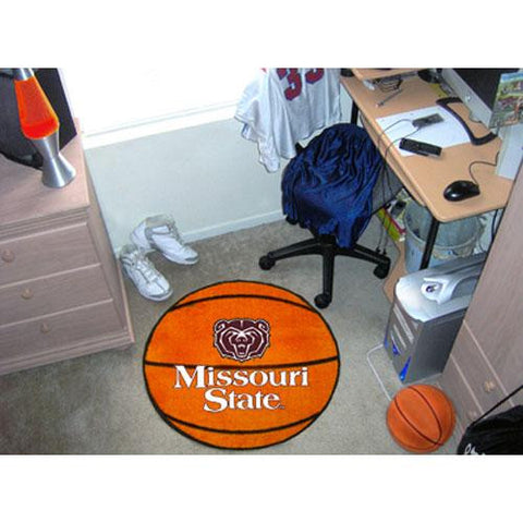 Missouri State Grizzlies NCAA Basketball Round Floor Mat (29)