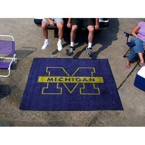 Michigan Wolverines NCAA Tailgater Floor Mat (5'x6')