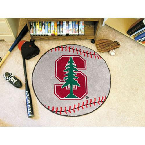 Stanford Cardinal NCAA Baseball Round Floor Mat (29)