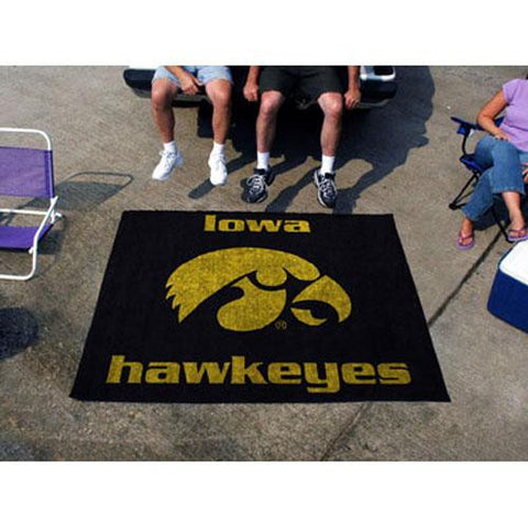 Iowa Hawkeyes NCAA Tailgater Floor Mat (5'x6')