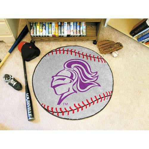 Holy Cross Crusaders NCAA Baseball Round Floor Mat (29)