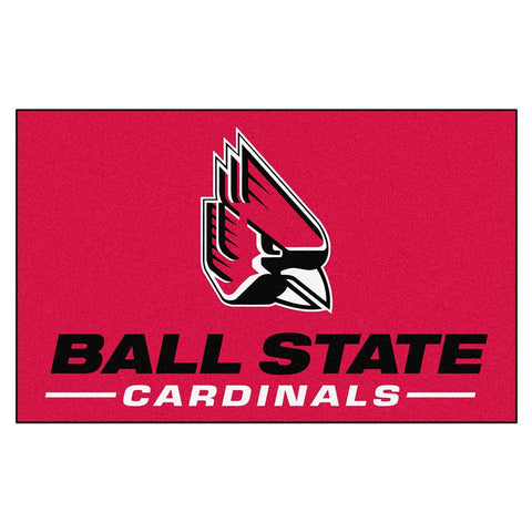 Ball State Cardinals NCAA Ulti-Mat Floor Mat (5x8')