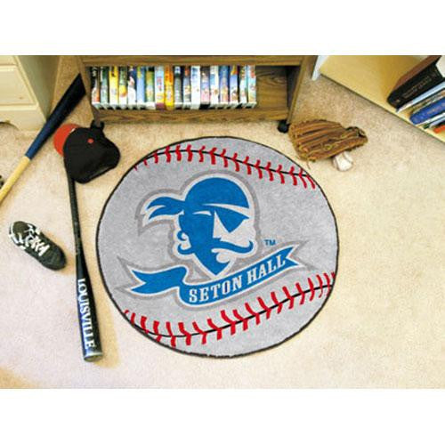 Seton Hall Pirates NCAA Baseball Round Floor Mat (29)