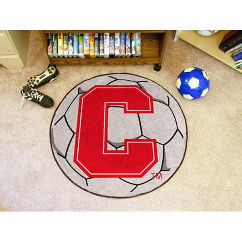 Cornell Big Red NCAA Soccer Ball Round Floor Mat (29)