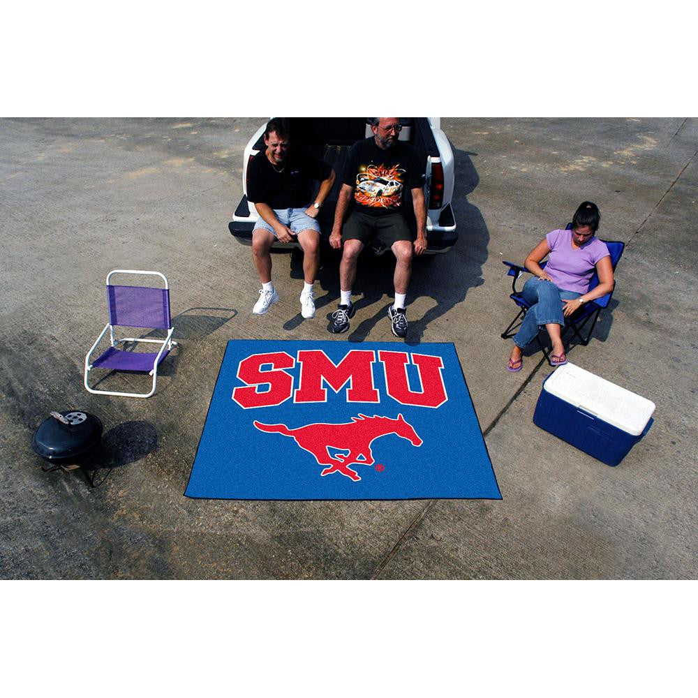 Southern Methodist Mustangs NCAA Tailgater Floor Mat (5'x6')