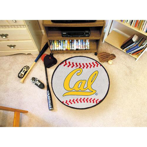 California Golden Bears NCAA Baseball Round Floor Mat (29)