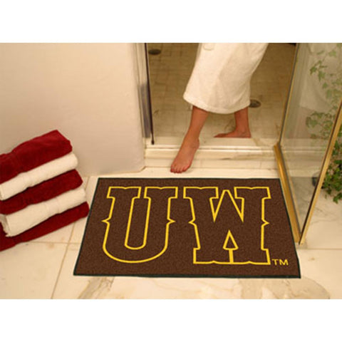 Wyoming Cowboys NCAA All-Star Floor Mat (34x45)