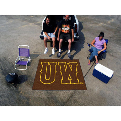 Wyoming Cowboys NCAA Tailgater Floor Mat (5'x6')