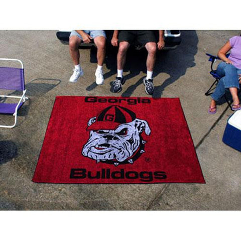 Georgia Bulldogs NCAA Tailgater Floor Mat (5'x6') Bulldog Logo