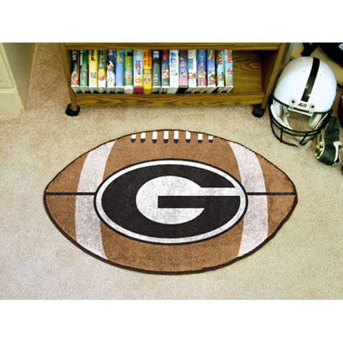 Georgia Bulldogs NCAA Football Floor Mat (22x35) G Logo on Red