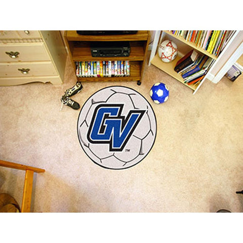 Grand Valley State Lakers NCAA Soccer Ball Round Floor Mat (29)