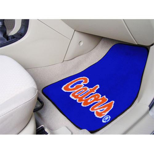 Florida Gators NCAA Car Floor Mats (2 Front) Gator Script