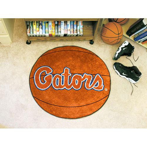 Florida Gators NCAA Basketball Round Floor Mat (29) Gator Script