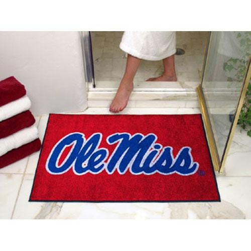 Mississippi Rebels NCAA All-Star Floor Mat (34x45) Ole Miss Logo