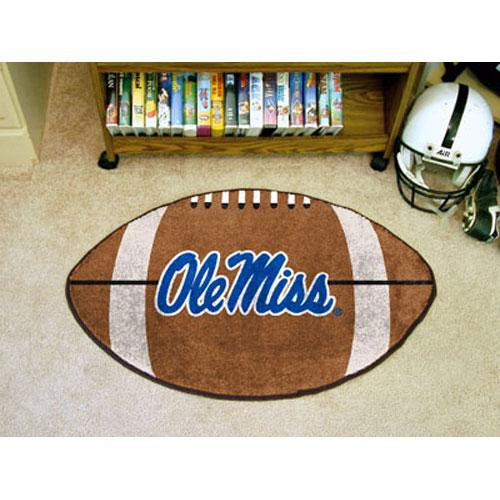 Mississippi Rebels NCAA Football Floor Mat (22x35) Ole Miss Logo