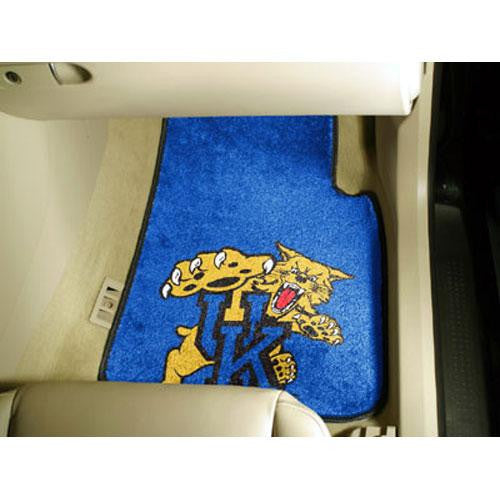 Kentucky Wildcats NCAA Car Floor Mats (2 Front) Wildcat Logo