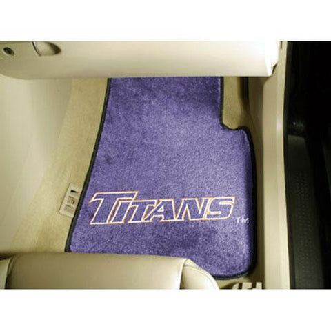 CS Fullerton Titans NCAA Car Floor Mats (2 Front)