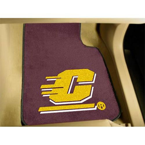 Central Michigan Chippewas NCAA Car Floor Mats (2 Front)