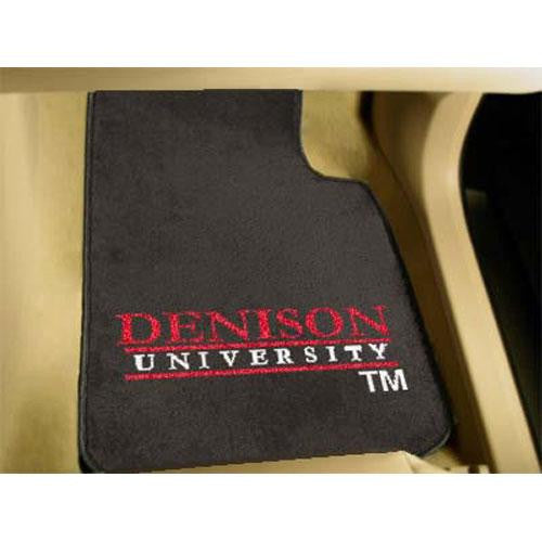 Denison Big Reds NCAA Car Floor Mats (2 Front)