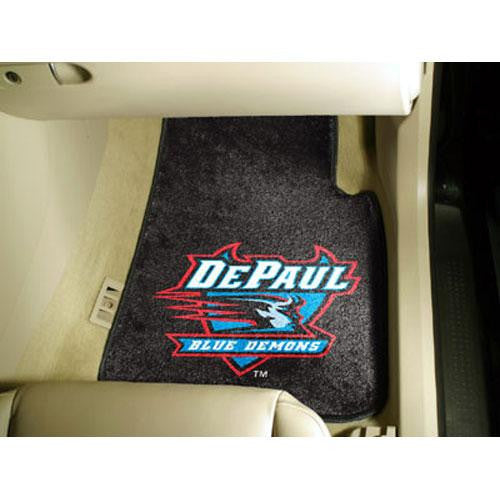 DePaul Blue Demons NCAA Car Floor Mats (2 Front)