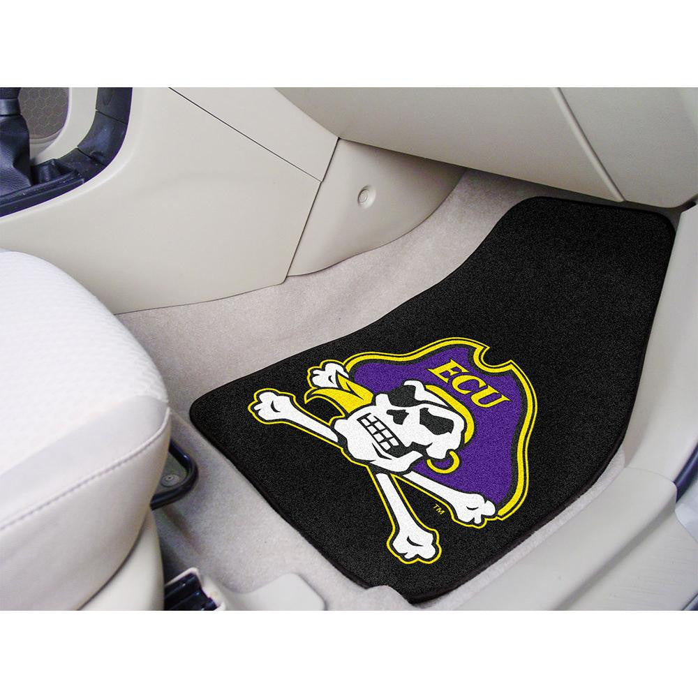 East Carolina Pirates NCAA Car Floor Mats (2 Front)