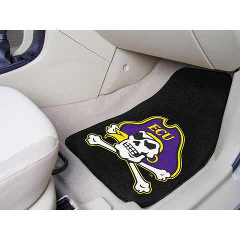 East Carolina Pirates NCAA Car Floor Mats (2 Front)