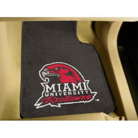 Miami Ohio Redhawks NCAA Car Floor Mats (2 Front)