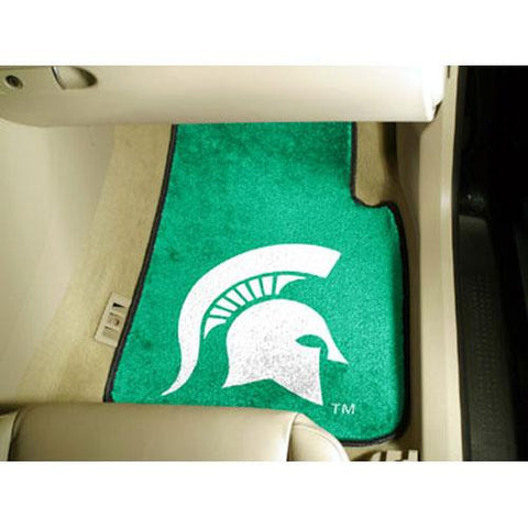 Michigan State Spartans NCAA Car Floor Mats (2 Front)