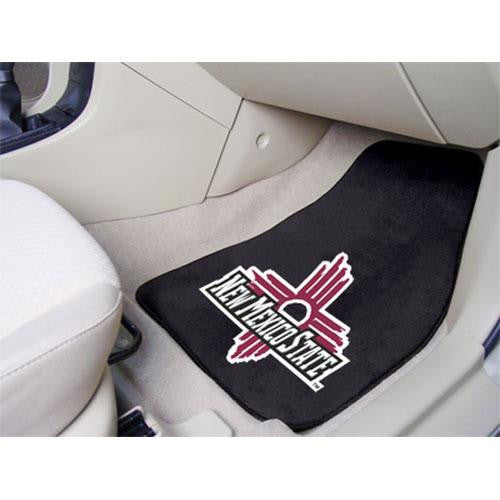 New Mexico State Aggies NCAA Car Floor Mats (2 Front)