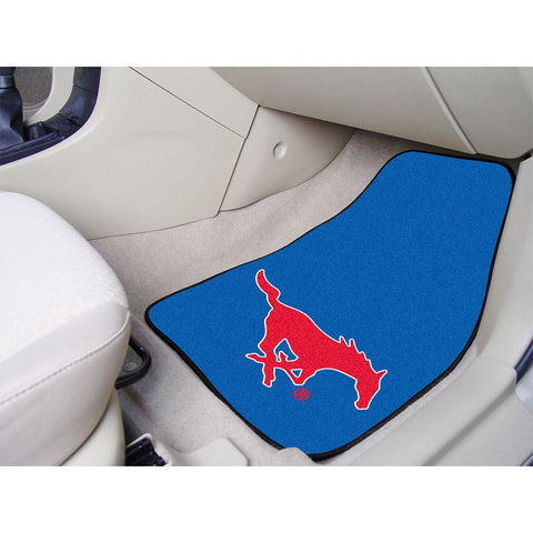 Southern Methodist Mustangs NCAA Car Floor Mats (2 Front)