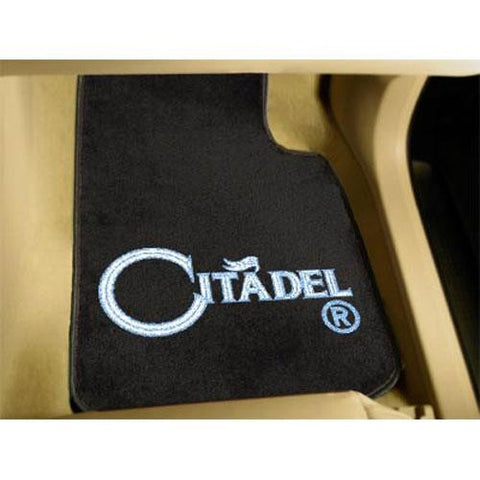 Citadel Bulldogs NCAA Car Floor Mats (2 Front)