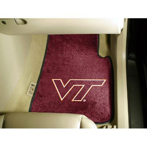 Virginia Tech Hokies NCAA Car Floor Mats (2 Front)