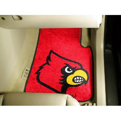 Louisville Cardinals NCAA Car Floor Mats (2 Front)