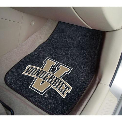 Vanderbilt Commodores NCAA Car Floor Mats (2 Front)