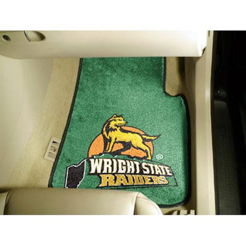 Wright State Raiders NCAA Car Floor Mats (2 Front)