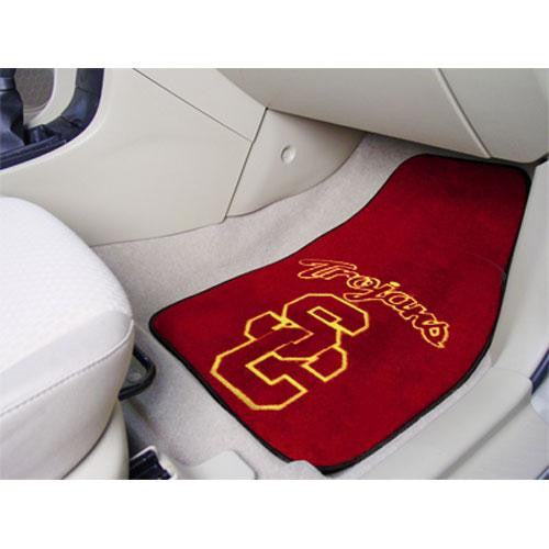 USC Trojans NCAA Car Floor Mats (2 Front)