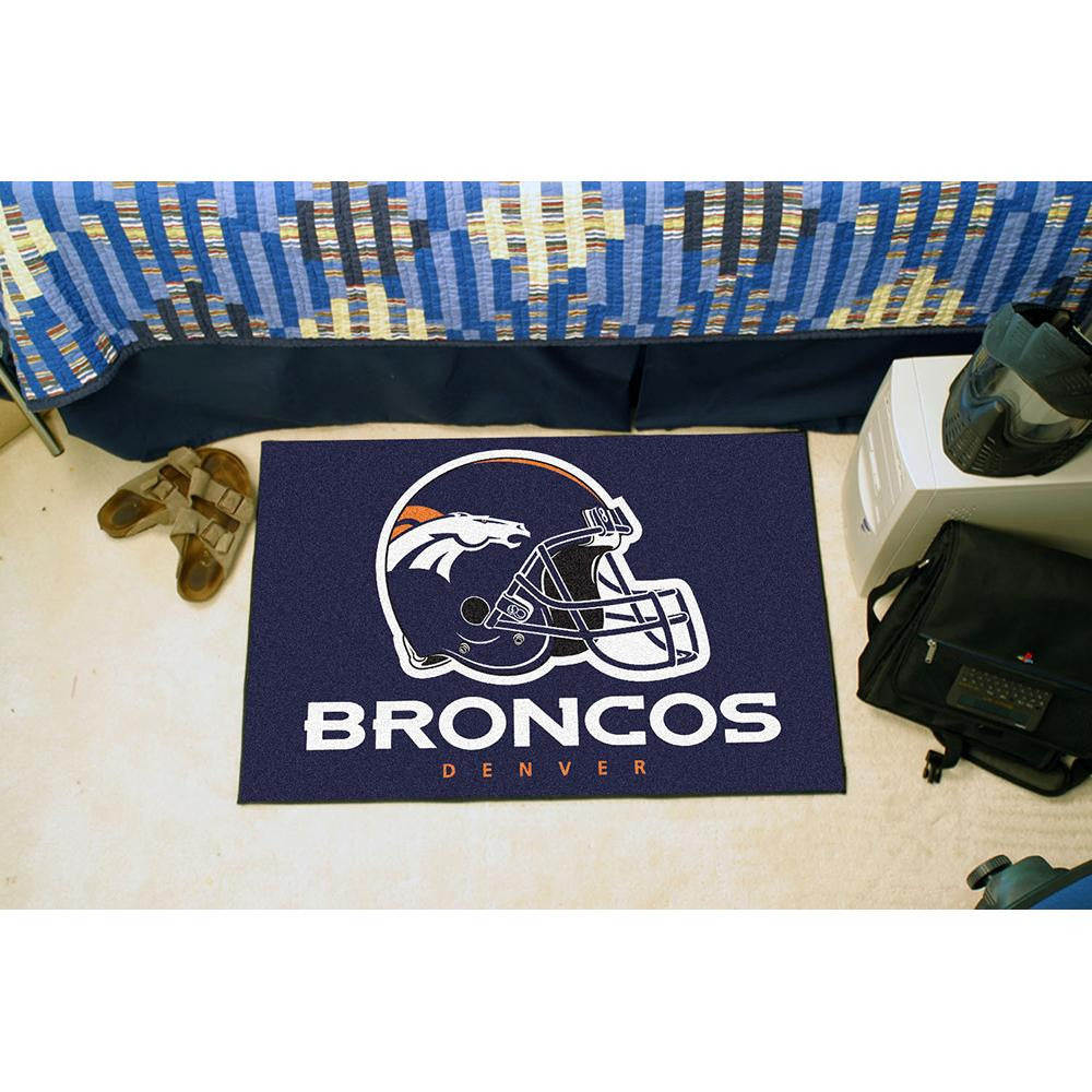 Denver Broncos NFL Starter Floor Mat (20x30)