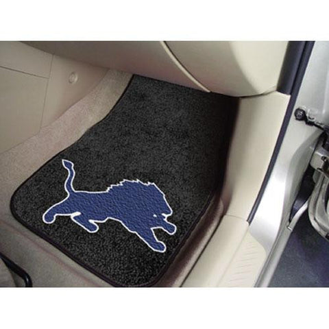 Detroit Lions NFL Car Floor Mats (2 Front)