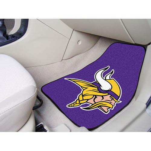 Minnesota Vikings NFL Car Floor Mats (2 Front)