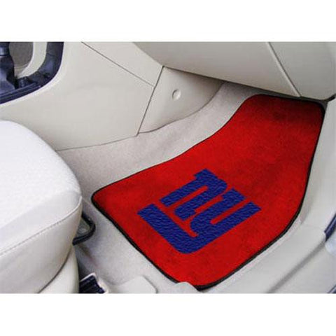 New York Giants NFL Car Floor Mats (2 Front)