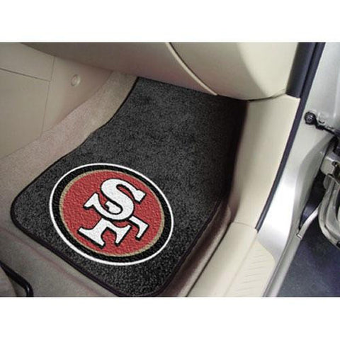 San Francisco 49ers NFL Car Floor Mats (2 Front)