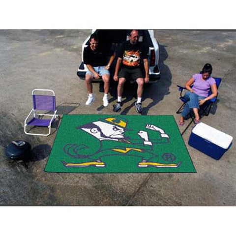 Notre Dame Fighting Irish NCAA Ulti-Mat Floor Mat (5x8') Fighting Irish Logo