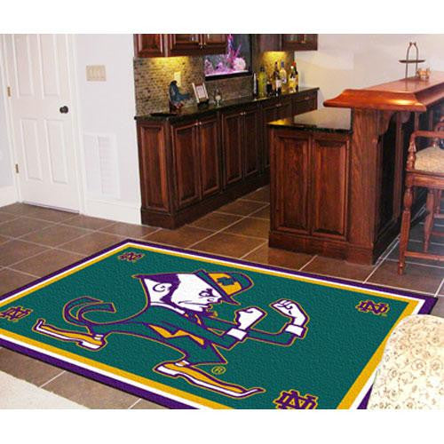 Notre Dame Fighting Irish NCAA Floor Rug (60x96) Fighting Irish Logo