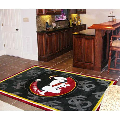 Florida State Seminoles NCAA Floor Rug (60x96) Seminole Logo